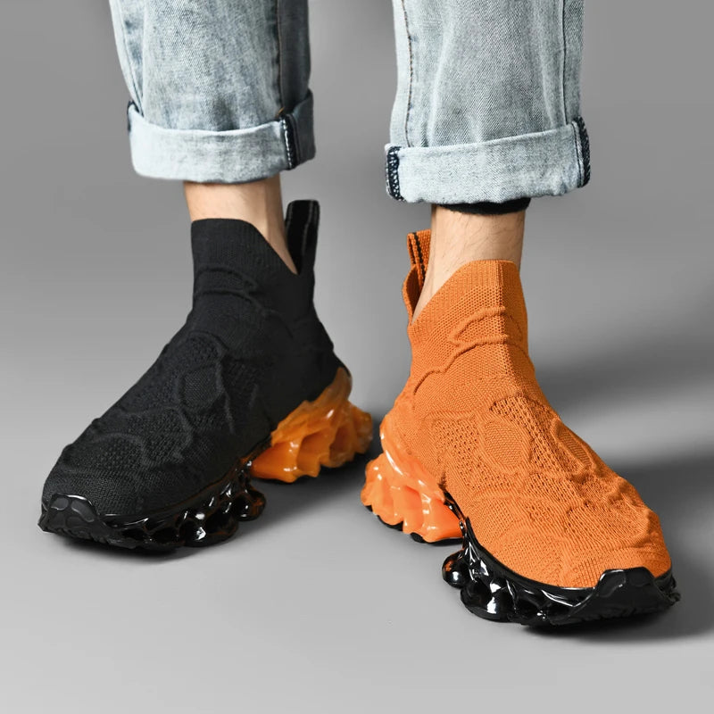 Men's Sneakers Male Casual Shoes Luxury Trainer Race Breathable Fashion Loafers Running Shoes for Men