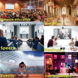 4K/1080P SDI NDI PTZ Camera 10X/20X Optical Zoom, HDMI/USB/POE | IP Live Streaming Camera for Church/Meeting/Broadcast (Youtube)