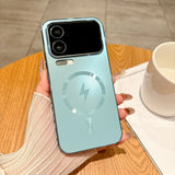 Luxury AG Frosted Non-Slip Magnetic Phone Case For Xiaomi 14 15 Ultra 15S 15T 14T 17 Pro Max For Magsafe Wireless Charge Cover
