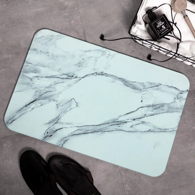 Ultra Non Slip Bath Mat Super Absorbent Bathroom Rug Quick Dry Stone Bathroom Mat 100% Diatomaceous Earth Shower Rug ﻿ 발매트