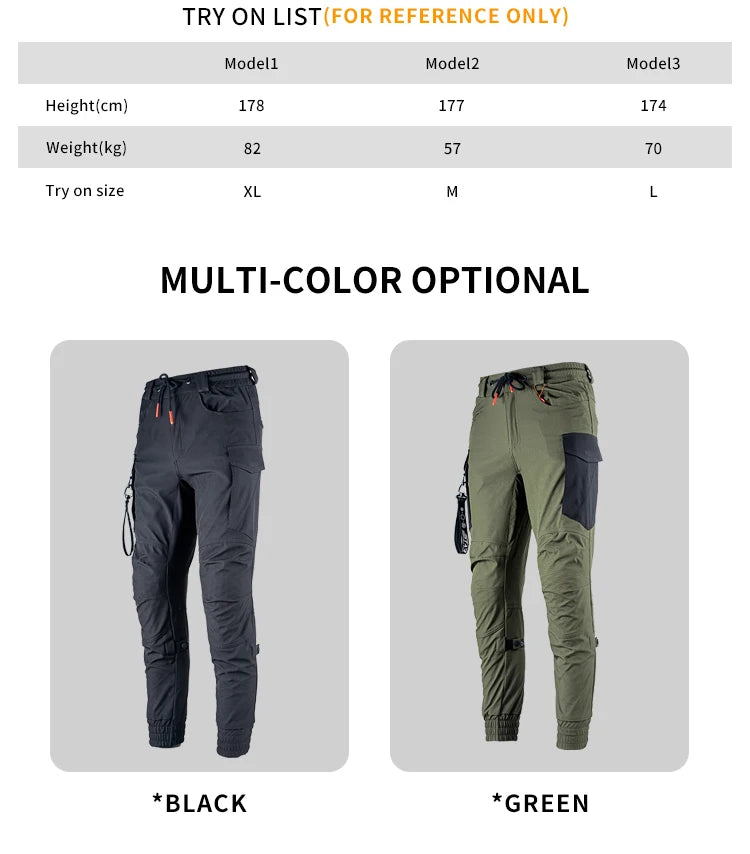 SFK New Black Motorcycle Pants Riding Men Equipment Summer Breathable Trousers With CE Protection Armor Wearing Gears Accessories