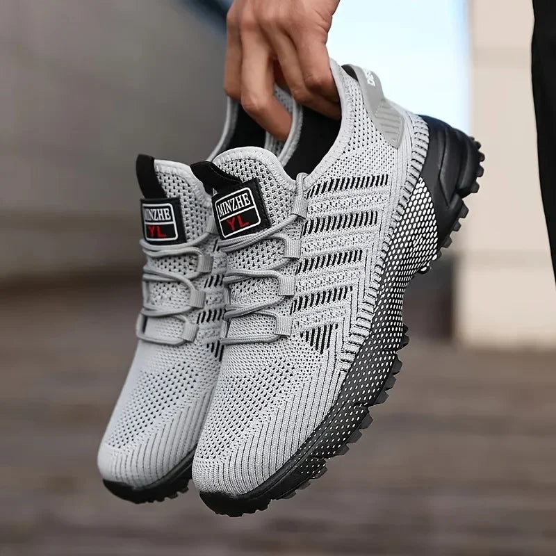 New 2025 Men Running Shoes Breathable Outdoor Sports Shoes Lightweight Sneakers for Men Comfortable Athletic Training Footwear