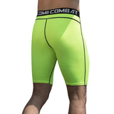 Men Bodybuilding Shorts Fitness Workout Inseam Gym Knickers Male Muscle Alive Elastic Compression Tights Skinny Leggins Hombre