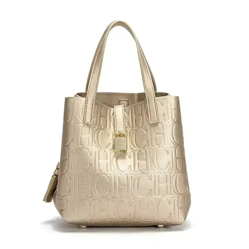 CH Brand Women's Handbag Large Capacity, Letter Elements Women's Handbag 2025 Classic Fashion Shoulder Bag
