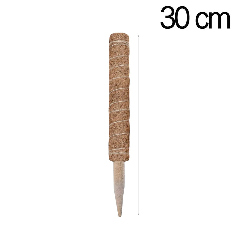 30/40/50cm Moss Pole for Indoor Climbing Plants Creepers to Grow Upwards Plant Support with Garden Ties