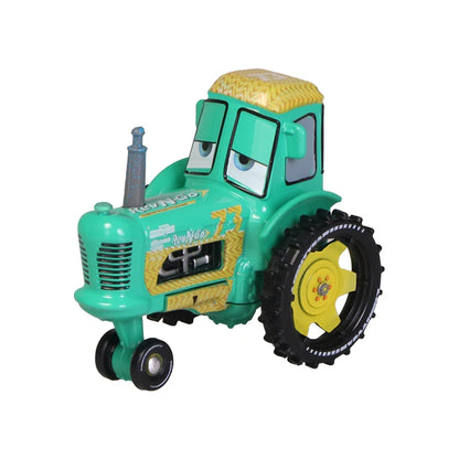 Disney Pixar Cars 3 2 Metal Diecast Car Toy Lightning McQueen Queen of England Fritter Miss For Kids Boy Birthday Toy Car Gifts