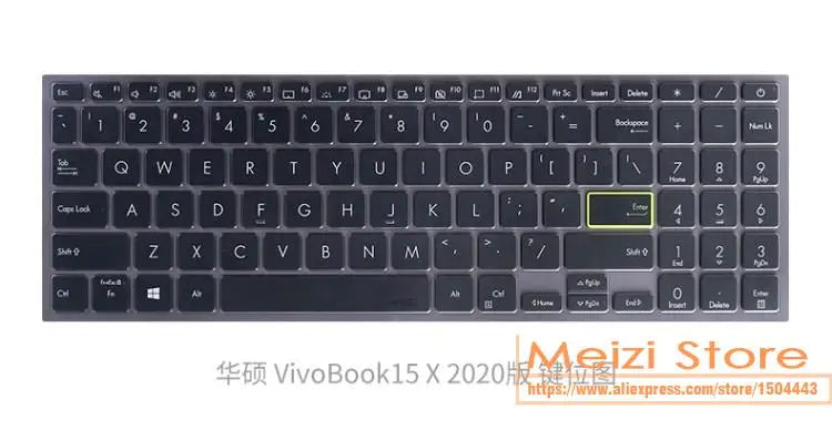 TPU for Asus Vivobook S15 D533UA D533 D533U S533 X533 M533 15 15.6 inch Keyboard Cover Protector Skin