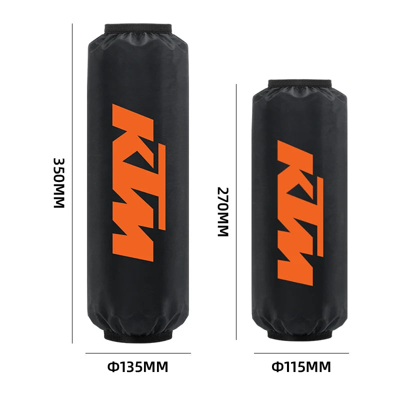 For  27cm 35cm Rear Shock Absorber Suspension Protection Cover Motorcycle ATV Scooter KTM ADV Duke 200 250 390 690 790 890 990