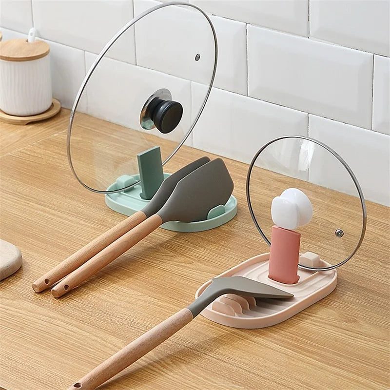 Plastic Spoon Holder Kitchen Cooking Tools Kitchen Spoon Utensil Heat Resistant Storage Racks Kitchen Accessories