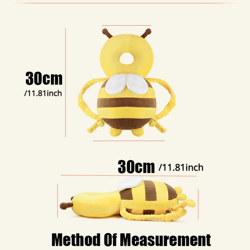 Baby Protect Pillow Learn Walk Head Protector Cushion Anti Fall Backward Cap Carry Cartoon Kids Safe Bibi