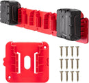 Machine Holder Battery Storage Rack for Dewalt/Makita/Milwaukee 14.4V 18V Li-ion Battery Wall Mount Tool Bracket Fixing