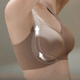 Ropa interior sin costuras para mujer, Push Up, sujetador antiflacidez, ajustable, cómodo, inalámbrico, sujetadores grandes para mostrar pechos pequeños, nuevo