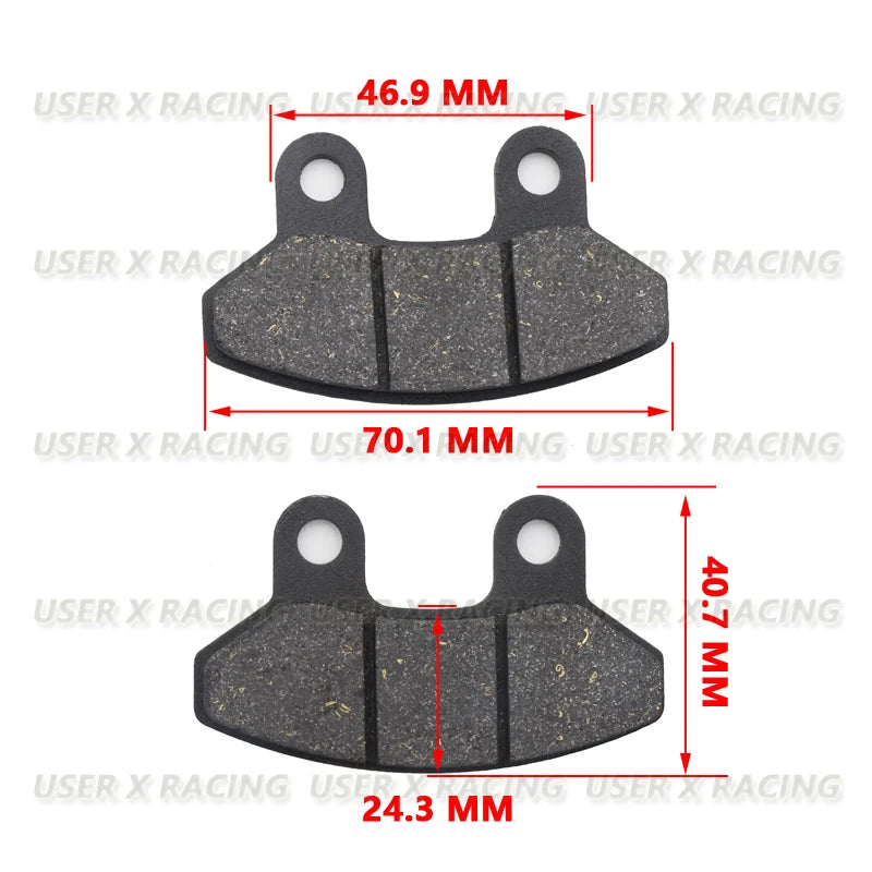 USER-X Universal Motorcycle Disc Brake Pad Front Rear Disc Brake Pads Block Shoes Scooter VICTORIA Blade RG125 Honda 145