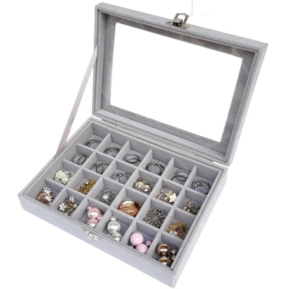 Caja de joyería negra, caja para pulseras, caja para collares, caja pequeña arqueada, caja de exhibición, caja de almacenamiento de joyas con cubierta de franela