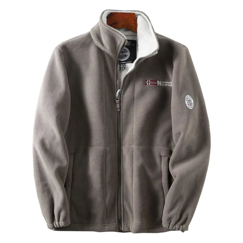 Chaqueta informal de marca FGKKS 2023 para hombre, chaqueta de lana gruesa, diseño de alta calidad, chaqueta cálida de moda para hombre