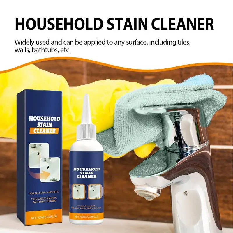 Mold Remover Bathroom and Shower Cleaner 100ML Mildew Cleaner Gel for Bathtub Washing Machine and Glass Guard Household Bathroom