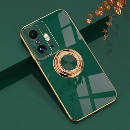 Luxury Plating Silicone Case For Xiaomi Mi 13T 13 11T 12T Mi11T 14 Mi14 Mi11T Mi12T Mi13T Full Protective Cover With Ring Holder