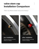 4 tapas de válvula de neumático de coche, cubiertas de metal para rueda, accesorios para Mitsubishi Eclipse Lancer Pajero ASX Colt I200 Space Delica Ex