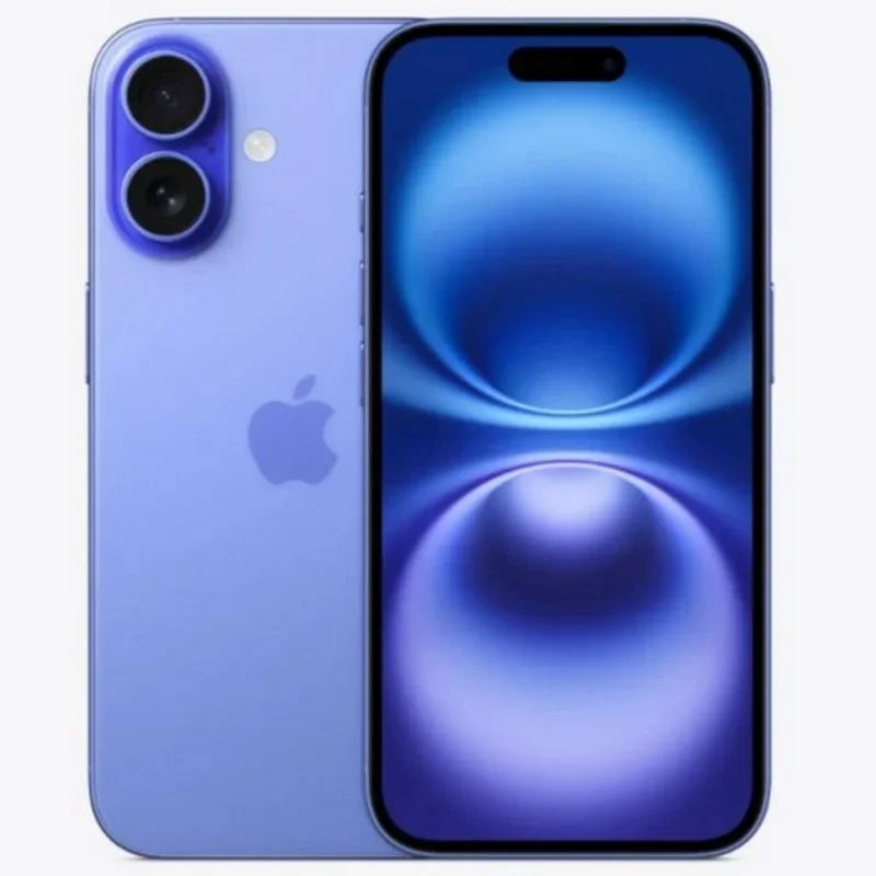 Apple iPhone 16 Dual Entity SIM Smart Phone 128GB/256GB/512GB 6.1inch OLED A18 Chip Original Face Id NFC Unlocked Used Cellphone