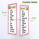 831D Sight Words Flash Cards High Frequency Word Lists Language Learning Tool Educational for Kids and Adults