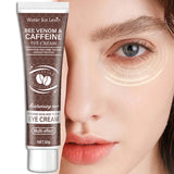 Creme para a área dos olhos com cafeína natural, potente ação hidratante e firmadora (20g), indicado para bolsas e olheiras. Após o uso, promove um efeito lifting na região dos olhos, reduzindo rugas e sinais de envelhe