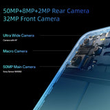 Smartphone OPPO Reno14 F 5G (Versão Global), tela de 6,57", Snapdragon 6 Gen 1, bateria de 6000 mAh, câmera de 50 MP, eSIM, NFC, GLONASS