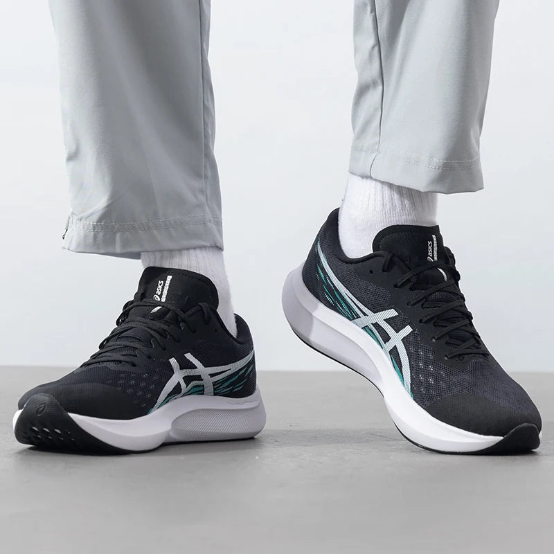 Asics Men's Shoes Hyper Speed 4 Sports Shoes Racing Running Shoes Shock-Absorbing Wear-Resistant Running Shoes 1011B874-002