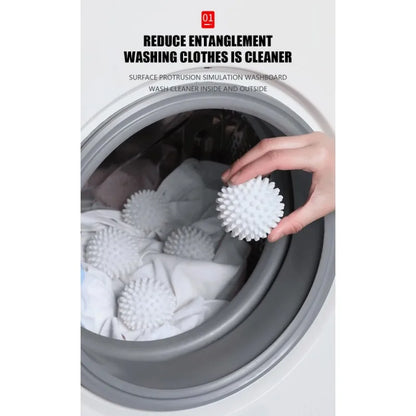 1/3PCS Magic Laundry Balls Reusable PVC Solid Cleaning Ball Household Cleaning Washing Machine Accessories Clothes Softener