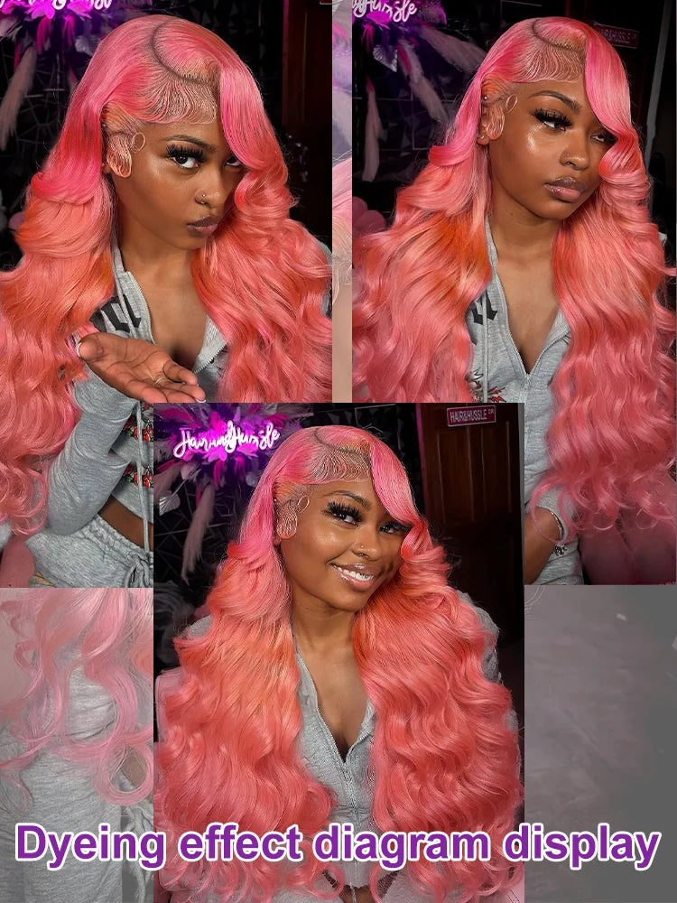 30 40 Inches Body Wave 613 Honey Blonde Lace Wig HD Transparent 13x4 Lace Front Human Hair Wigs Colored 13x6 Lace Frontal Wigs