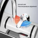 3000W Electric Kitchen Water Heater Tap Instant Hot Water Faucet Heater Cold Heating Faucet Tankless Instantaneous Water Heater