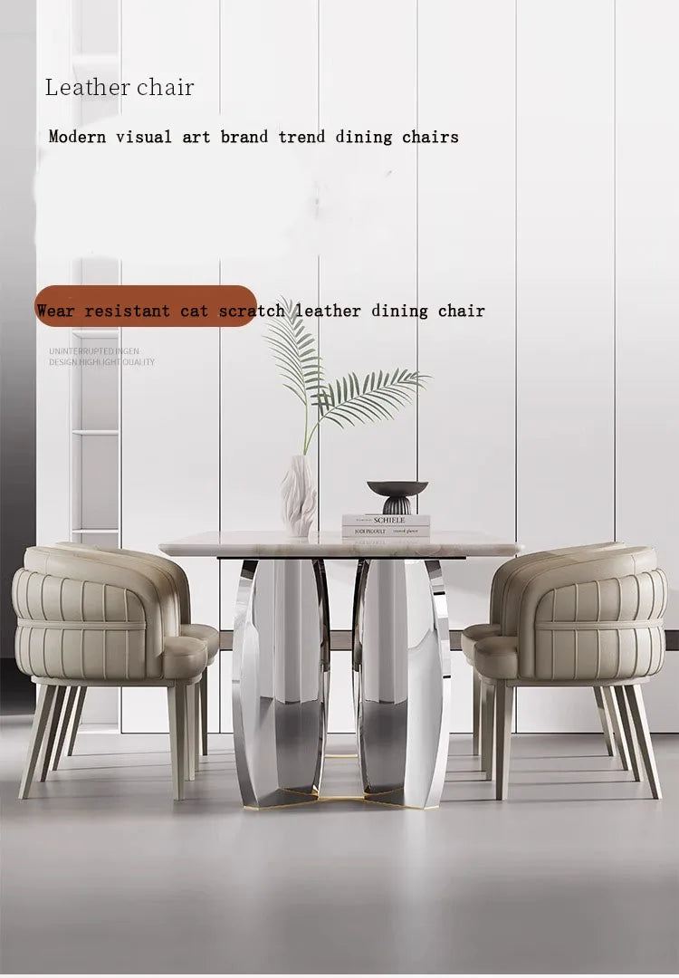 Cafe Chair Design Armchairs for Living Room Chairs for Parties Modern Dining Chairs Luxury Chaise De Bureaux Dalba Furnitures