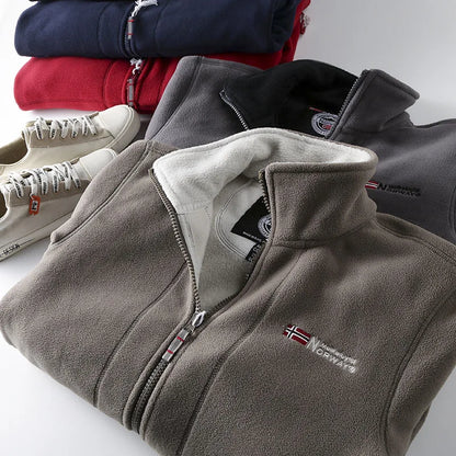 Chaqueta informal de marca FGKKS 2023 para hombre, chaqueta de lana gruesa, diseño de alta calidad, chaqueta cálida de moda para hombre