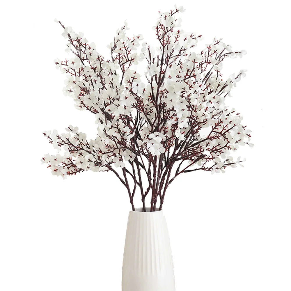 50CM Baby's Breath Artificial Flower Silk Gypsophila Long Branches Home Decor Plants Fake Wedding Party DIY Decoration Ornaments
