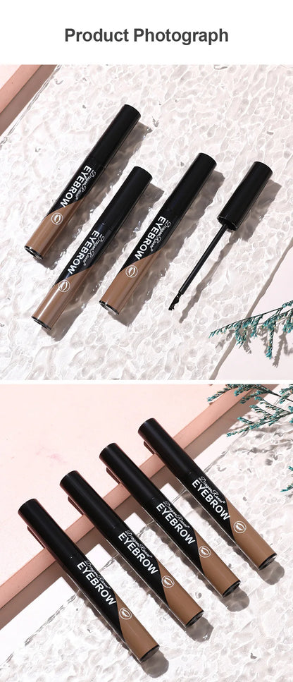 Peel-off Waterproof Tint Eyebrow Gel Makeup Long Lasting Eye Brow Enhancers Liquid Gel Tear Wear Easy Natural Brown Gray Tattoo