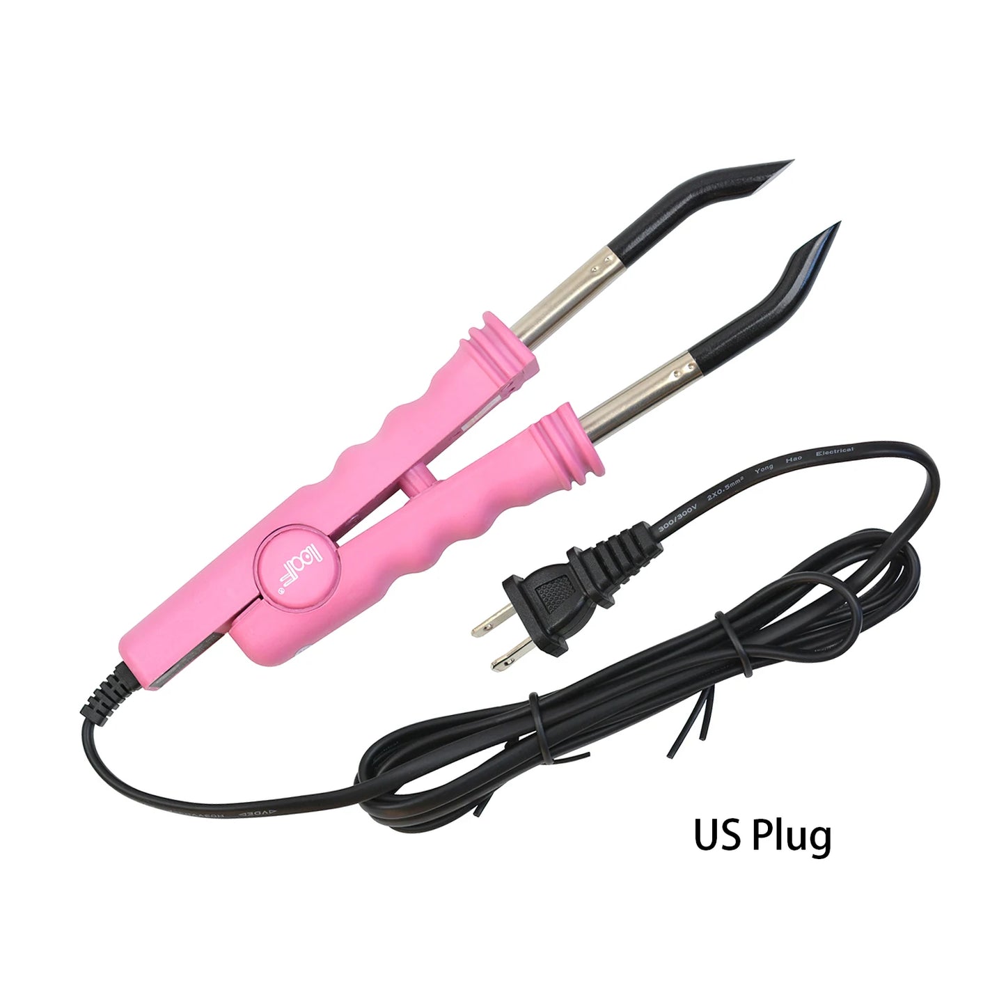 Extensão de cabelo conector de ferro fusão extensão do cabelo queratina ligação salão ferramenta temperatura constante conector calor