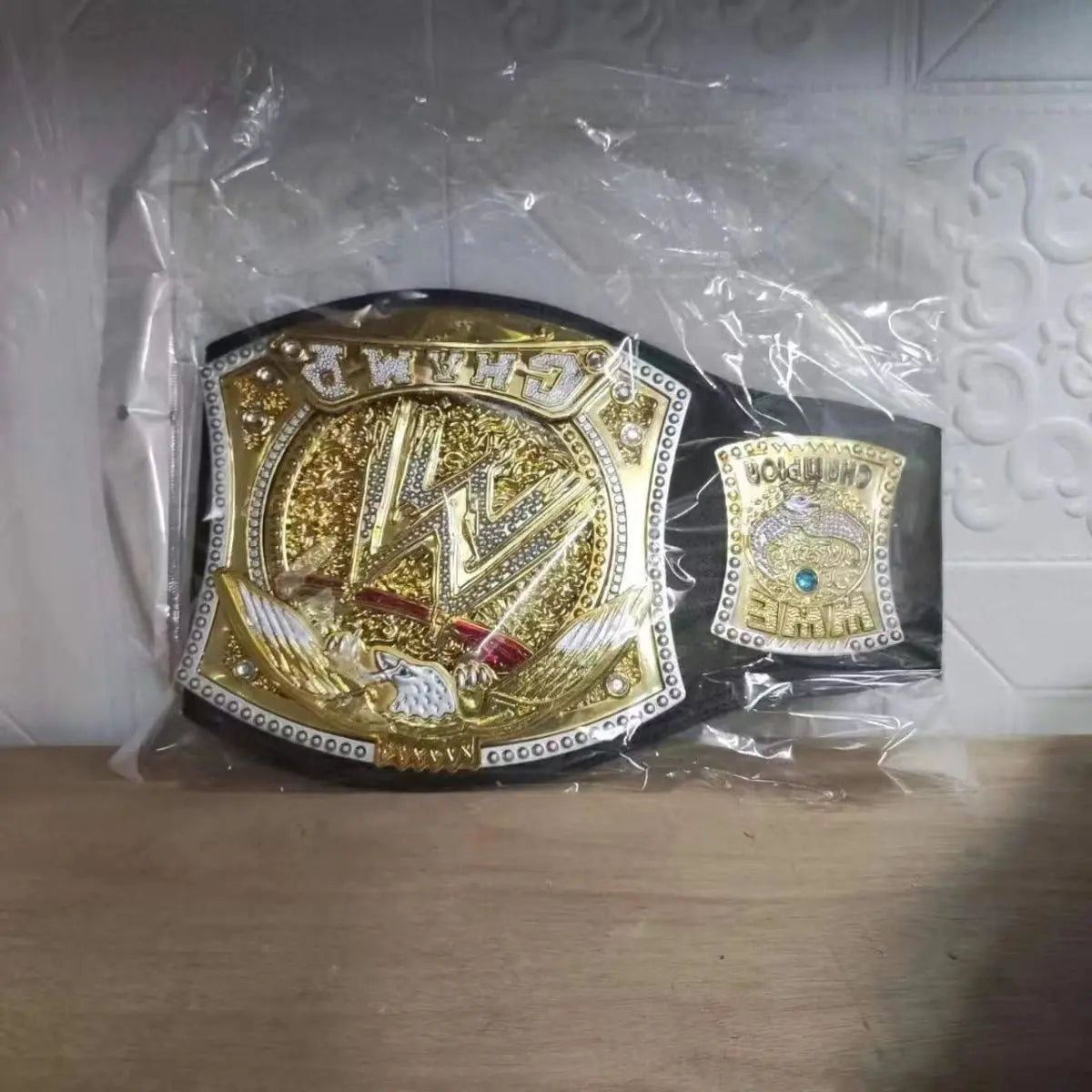 WWE Boxing Champion Gold Belt WWE Championship Belt Characters Occupation Wrestling Gladiators Belt Cosplay Toys Halloween Gift