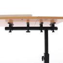 Adjustable Laptop Desk 360° Rotating Tabletop Mobile Stand Home Office Tray Standing Rolling Study Table Computer Workstation