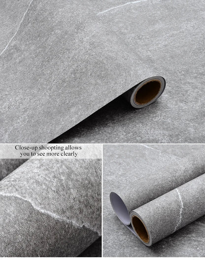 Self-adhesive Thicken PVC Floor Sticker Waterproof Ceramic Tiles Sticker Store Mall Hotel Floor Home Decorative Retro Wallpapers