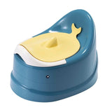 Toddler Potty Baby Toilet Trainer, Portable Training Toilet for Travel, Stable and Safe Oval Bottom Design, Non-Slip Potty