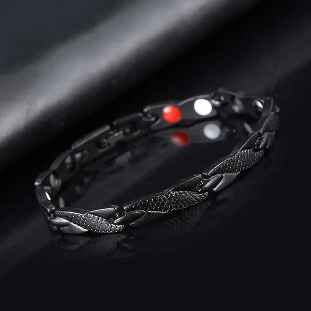 Pulsera magnética de terapia con diseño de dragón para mujer y hombre.