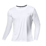 Long and Short-Sleeved T-Shirt Fitness Sports Tops Morning Running Ice Silk Quick Dry Outdoor Mountaineering Gym Clothing Men