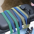 New Elastics Rubber Luggage Rope Cord Hooks Bikes Rope Tie Bicycle Luggage Roof Rack Strap Fixed Band Hook Car Accessories