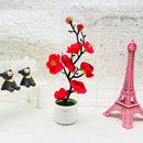 Artificial Plants Bonsai Small Tree, Simulation Pot, Fake Flowers, Potted Table Decorations, Home, Mother's Day, New 