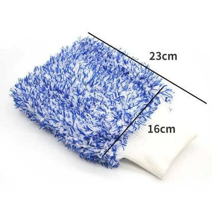 Guantes de limpieza de coche de microfibra suave de alta densidad, sin rayones, accesorios para vehículos 