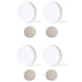 WHITE 4PCS