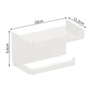 Toilet Paper Holder Plastic Storage Rack Kitchen Towel Placement Of Seasoning Bottles Bathroom Wall Roll Of Paper Phone Storage