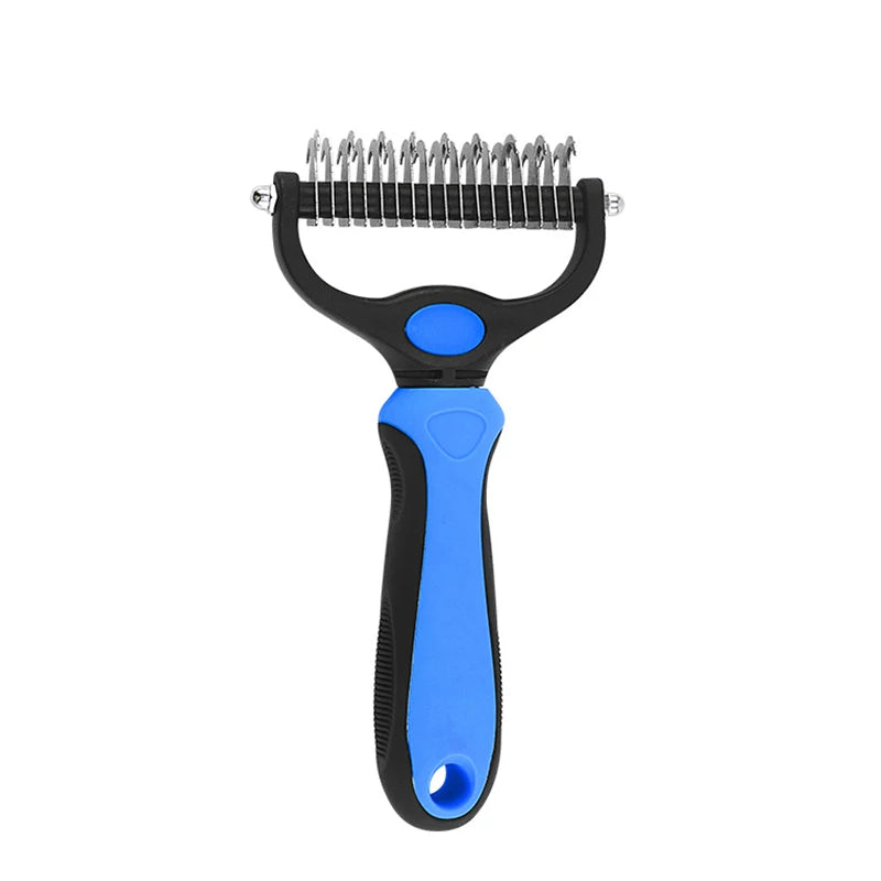 Cepillo profesional para quitar el pelo de mascotas, removedor de nudos, peine para cachorros y gatos, suministros para el cuidado de perros.