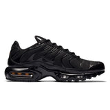 Nike Air Max Plus TN Running Shoes Triple Black Classic Outdoor Jogging Walking Sports Shoes Trainers Women Men Sneakers