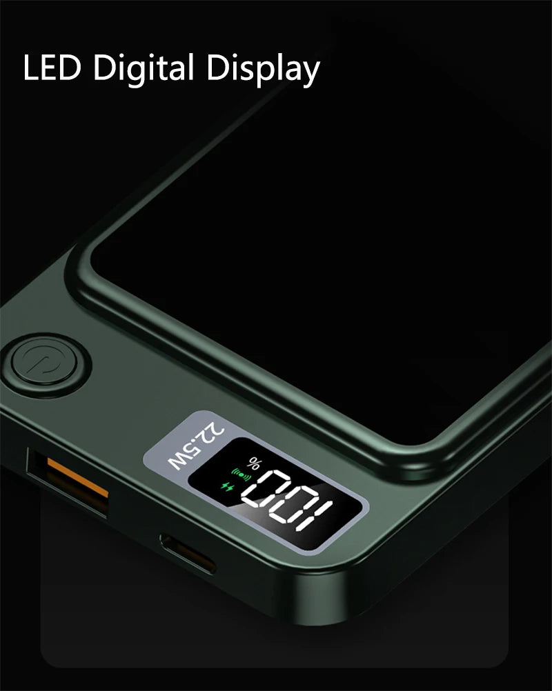 PD22.5W Fast Charging Power Bank 20000mAh 15W Magsafe Wireless Charger for iPhone 15 14 13 12 11 Samsung Huawei Xiaomi Powerbank