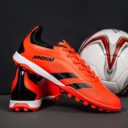 Zapatillas de fútbol para hombre, para exteriores, TF/FG, unisex, para entrenamiento, partido, de alta calidad, ultraligeras, antideslizantes y ligeras.